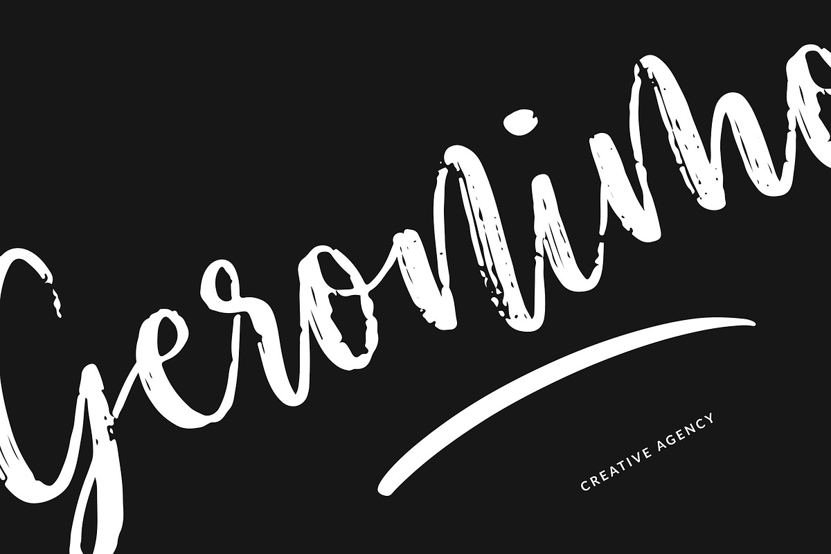 Plumeria Brush Script Font preview 3