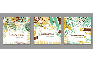 Background with abstract figures, a Texture Illustration by Nenahliadava Design