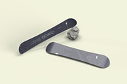Snowboard Mockup Pack, a Product Mockup by fakhroo (Thumbnail 5 of 5)