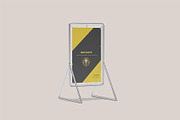 Banner Frame Mockup, an Advertising Mockup by zpackcreative (Thumbnail 4 of 4)