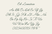 ED Leonstein - handwritten script, a Handwritten Font by Emyself Design (Thumbnail 3 of 10)