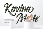 Roselight Brush, a Script Font by din-studio.com (Thumbnail 4 of 16)