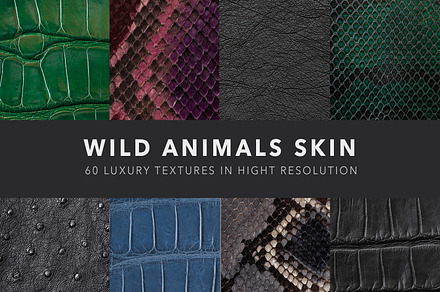 Wild animals skin patterns, a Texture Graphic by Elijah