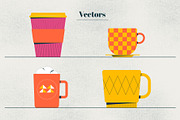 Coffee illustrations, a Food Illustration by Joseph Chernashki (Thumbnail 7 of 12)