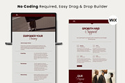 Business Coaching Wix Website, a Wix Template by Sky Dore Design (Thumbnail 7 of 11)