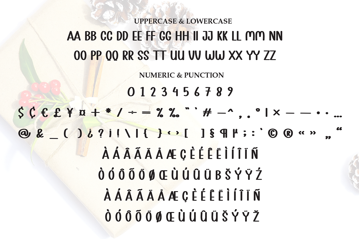 Playful Present | Script Font, a Script Font by Scratchones (Photo 7 of 9)