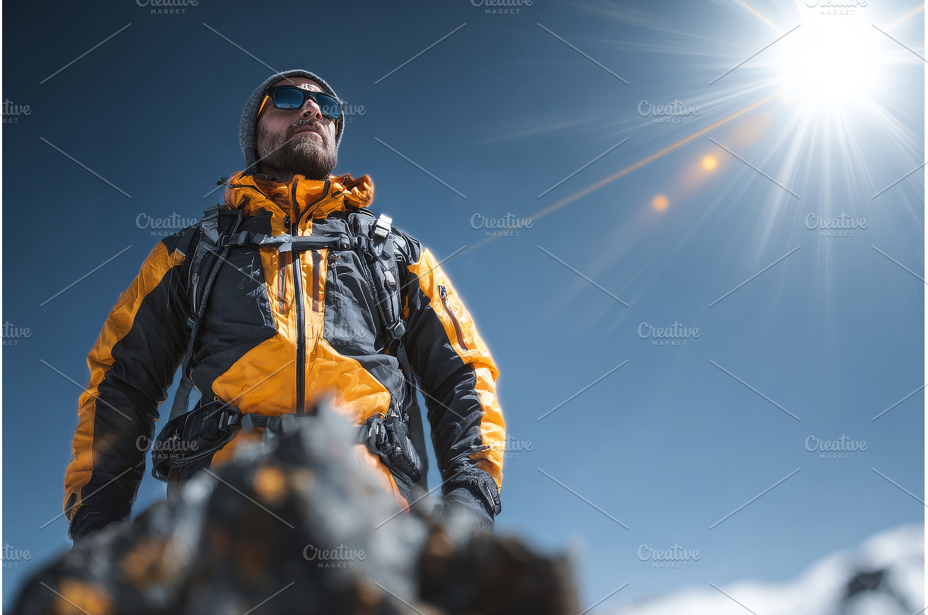 In Germany, a female hiker stands on, a Person Photo by ZinetroN