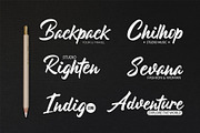Backabon, a Script Font by Hustletter (Thumbnail 6 of 6)