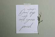 Bhaqellie, a Script Font by Goresan Studio (Thumbnail 7 of 15)