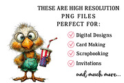 Whimsical Patriotic Chick Clipart, an Illustration by OK Design (Thumbnail 4 of 6)