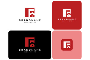 Letter F Home Logo, a Branding & Logo Template by ika trisiana