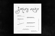 Charm Flora// Curly Font Set, a Handwritten Font by PeachCreme (Thumbnail 7 of 18)