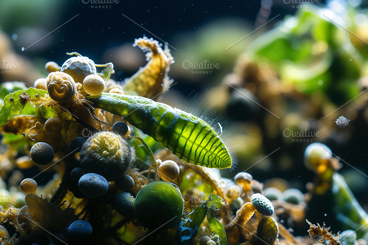 52 Fictional Microscopic Organisms, an Abstract Photo by h.utomo (Photo 17 of 52)