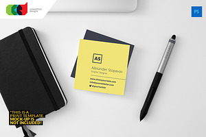 Square Executive - Business Card 61