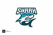 Cartoon Shark Mascot Logo, a Branding & Logo Template by putra_purwanto (Thumbnail 2 of 2)