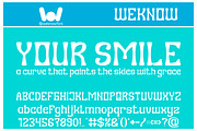 Best of Luck font, a Font by weknow (Thumbnail 2 of 8)