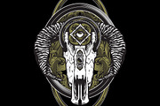 Perished Cow, a Decorative Illustration by RobinHoldsworth (Thumbnail 1 of 2)