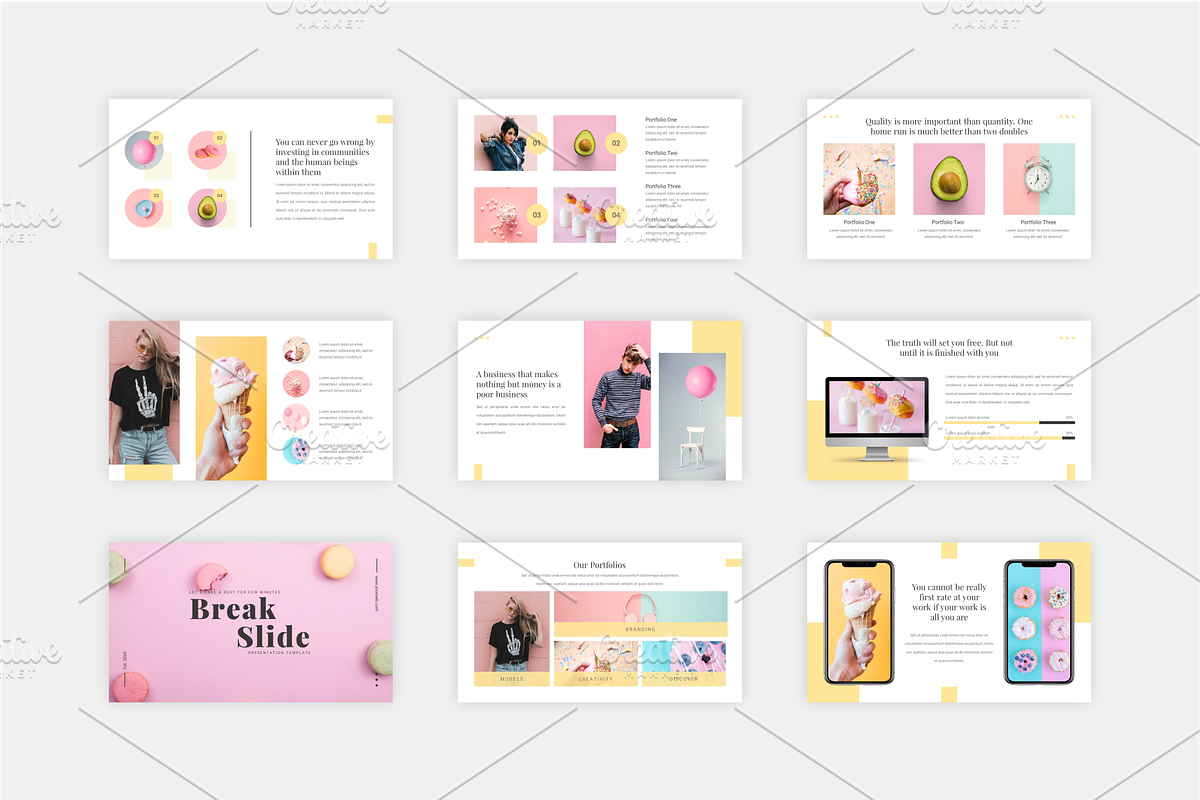 Fun Presentation Template Bundle, a Presentation Template by Artiveko (Photo 4 of 4)