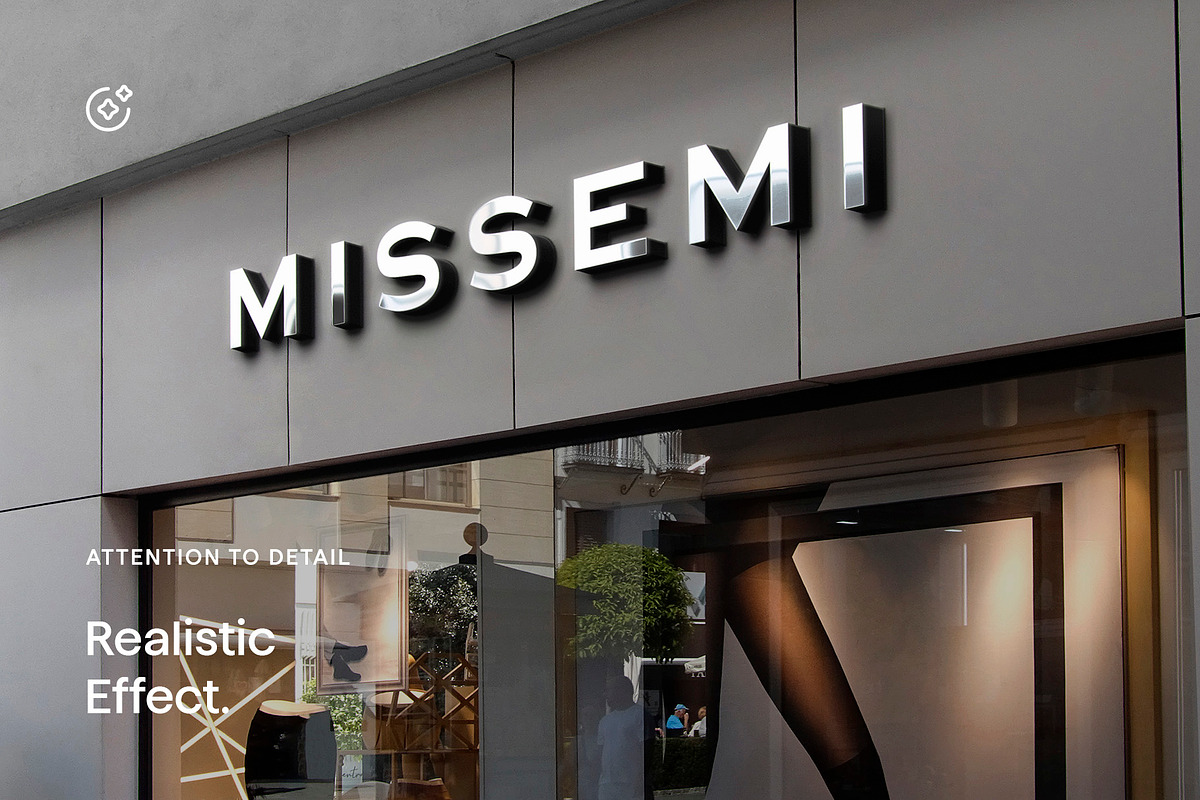 30 Signs & Facade Logo Mockups - V4, an Advertising Mockup by Asylab (Photo 4 of 38)
