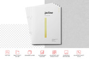 Magazine Mockup, a Product Mockup by DesignNeutrons (Thumbnail 2 of 4)