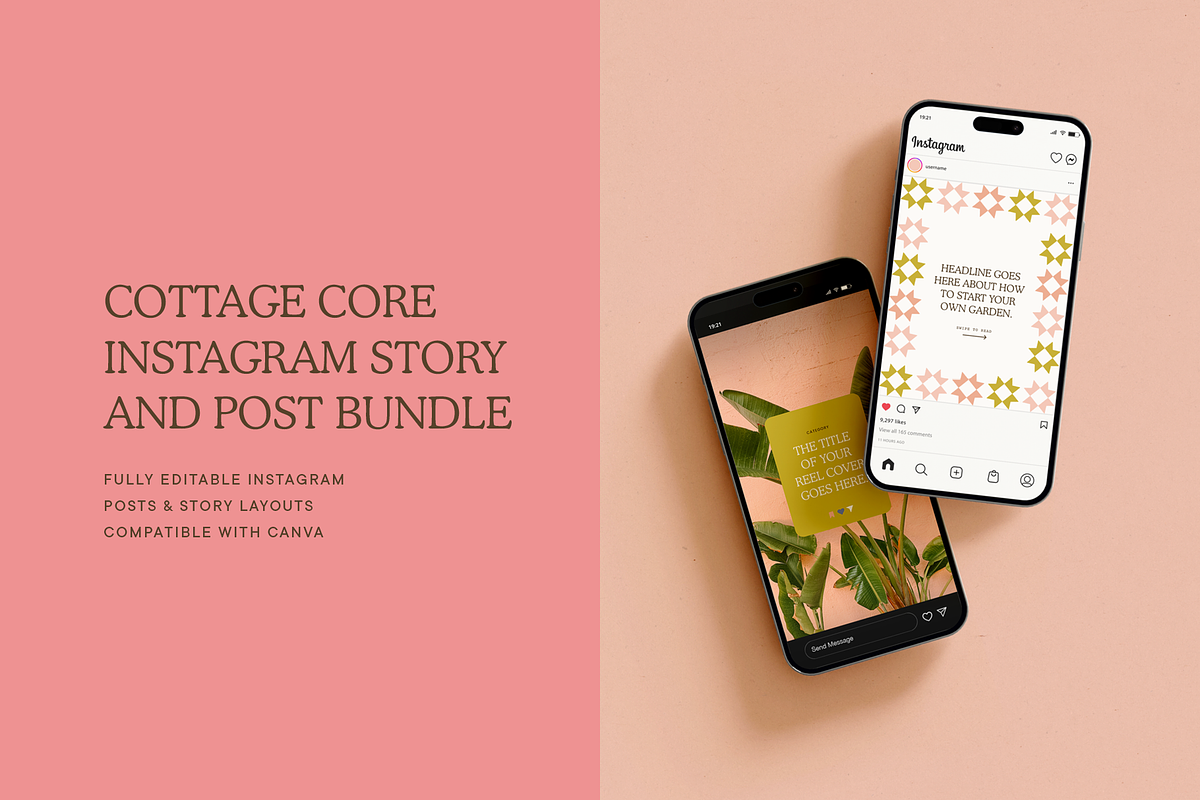 Cottage Core: Instagram Bundle