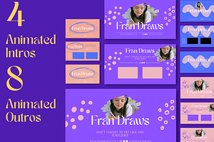 YouTube Branding Kit Canva Templates