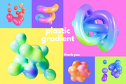 3D Plastic Gradient Graphic Set, a Graphic by LarysaZabrotskaya (Thumbnail 14 of 14)