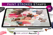 Procreate Paint Strokes Stamps, a Brush Add-On by RadekBroz (Thumbnail 1 of 8)