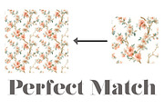Elegant Chinoiserie Floral Seamless, a Pattern Graphic by Design Market (Thumbnail 3 of 4)