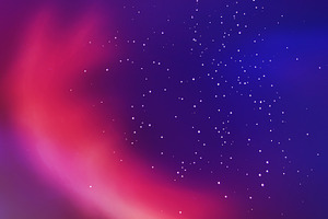 Arcade glowing space background illustration