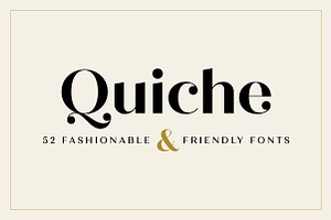 Quiche Font Family