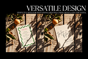 Rustic 5x7 Invitation Mockup PSD, a Mockup by PhoebeCreates (Thumbnail 4 of 7)