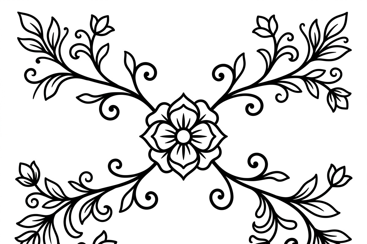 50 Elegant Floral Ornament Bundle, a Decorative Illustration by Amazin_art (Photo 15 of 29)