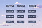 Word Craft | Premium Pixel Font, a Script Font by gracetype_studio (Thumbnail 6 of 12)