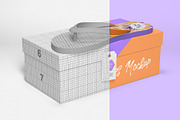 Flip Flops Packaging Mockup 6 Views, a Packaging Mockup by Illusiongraphic (Thumbnail 13 of 20)