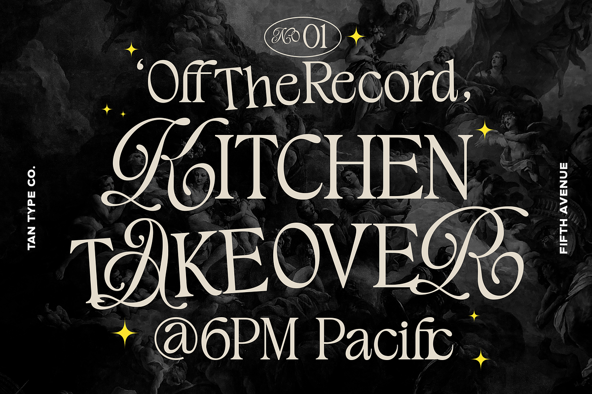 TAN - FIFTH AVENUE, a Serif Font by TanType (Photo 9 of 11)