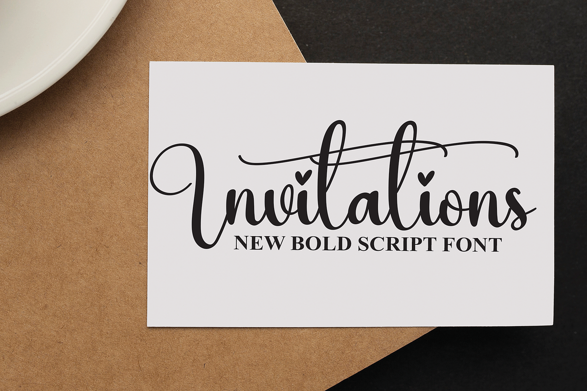 Workday | Script Font, a Script Font by Scratchones (Photo 6 of 8)