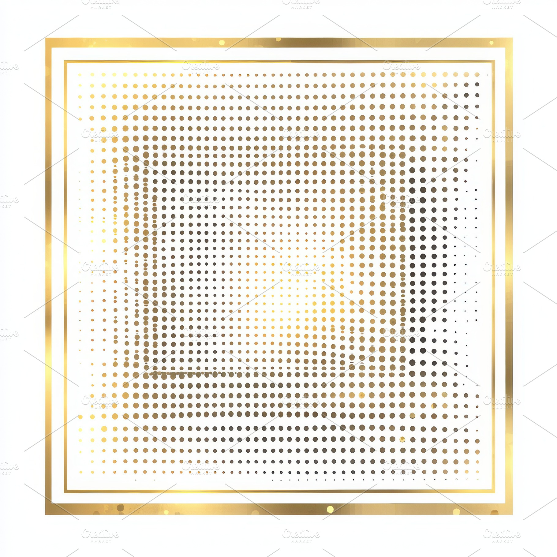 Gold dot pattern modern design abstr, an Abstract Photo by Pixeness Studio