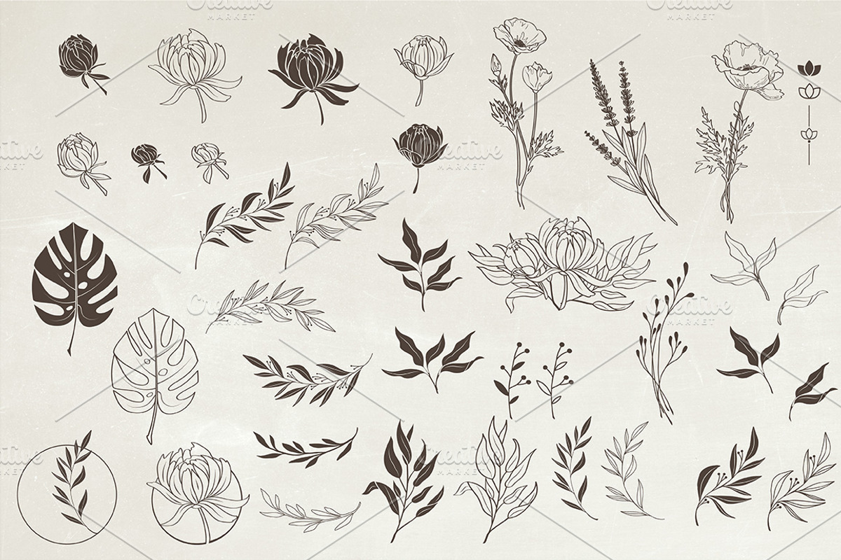 Minimal Logo Kit, a Branding & Logo Template by Garden in frame (Photo 6 of 11)