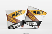 Ice cream cup mockup bundles V1, a Packaging Mockup by Ambo Ampeng (Thumbnail 6 of 19)