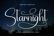Starnight | Script Font