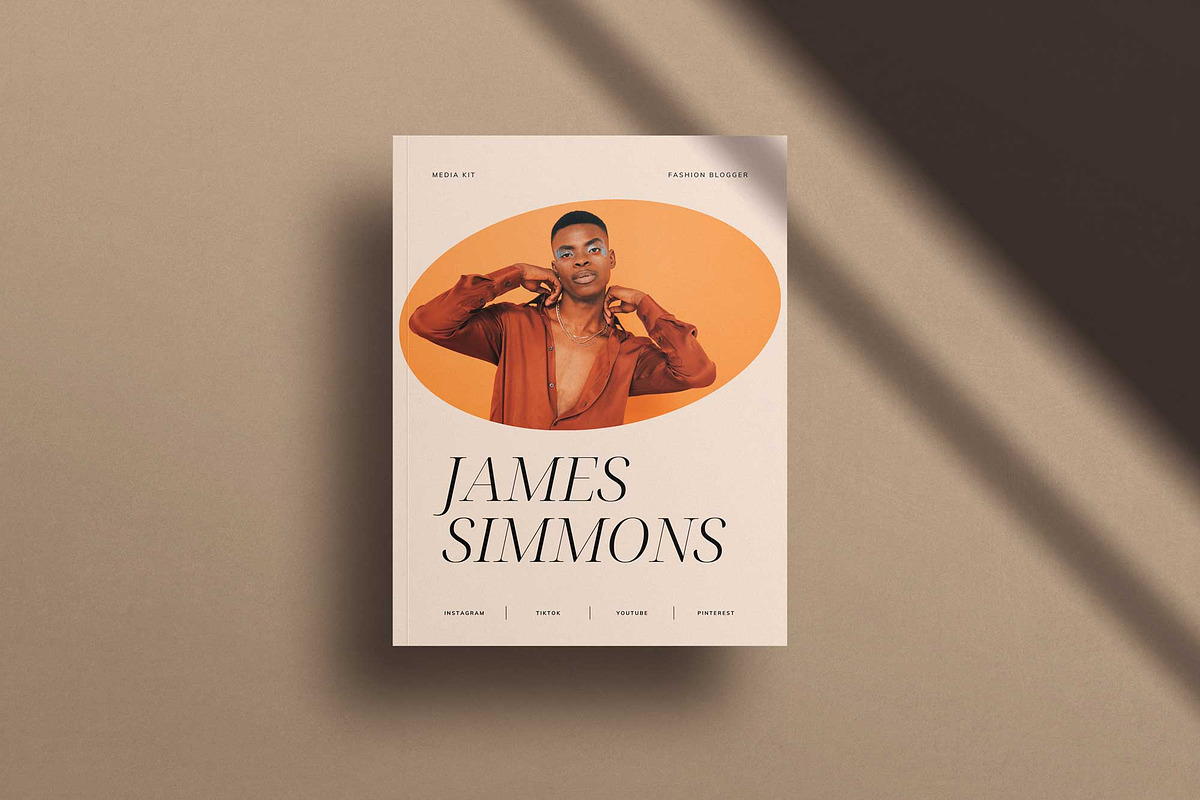 Influencer Media Kit Canva Template, a Templates & Theme by Sierra Creative Studio (Photo 5 of 7)