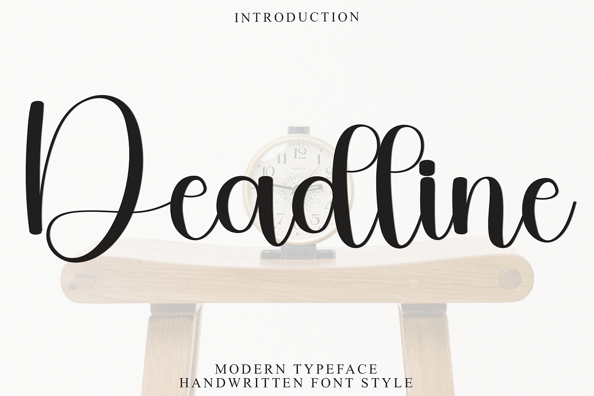 Deadline, a Handwritten Font by FreshTypeINK (Photo 1 of 8)