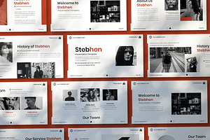 Stebhen Creative Powerpoint Template