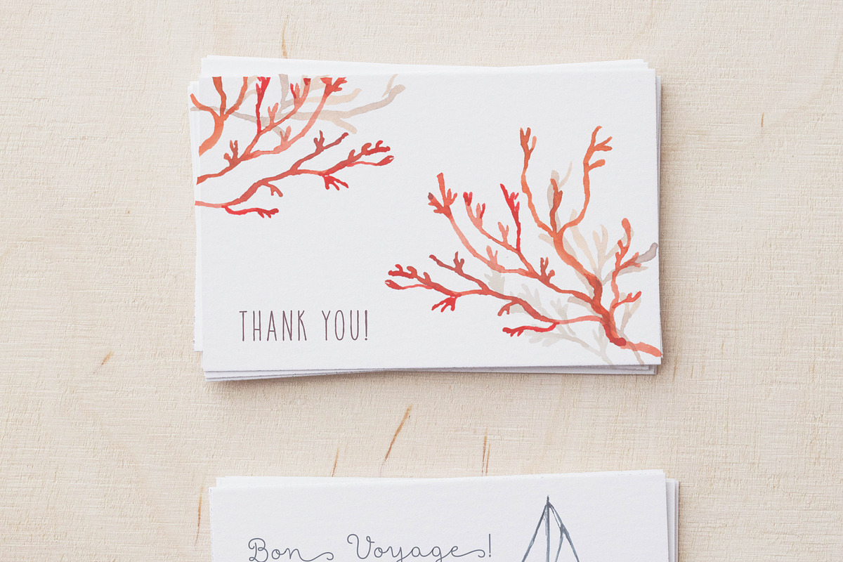 Watercolor and Ink Nautical Clipart, a Graphic by RhianAwni (Photo 5 of 7)