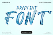 Dripline Font, a Handwritten Font by Handmadefont (Thumbnail 1 of 10)
