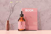 Amber Glass Dropper Bottle Mockups, a Cups & Container Mockup by pmvch (Thumbnail 6 of 26)