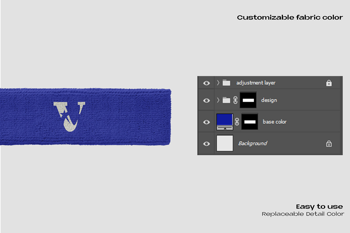 Headband mockup, a Hat Mockup by Voyage Studio (Photo 3 of 3)