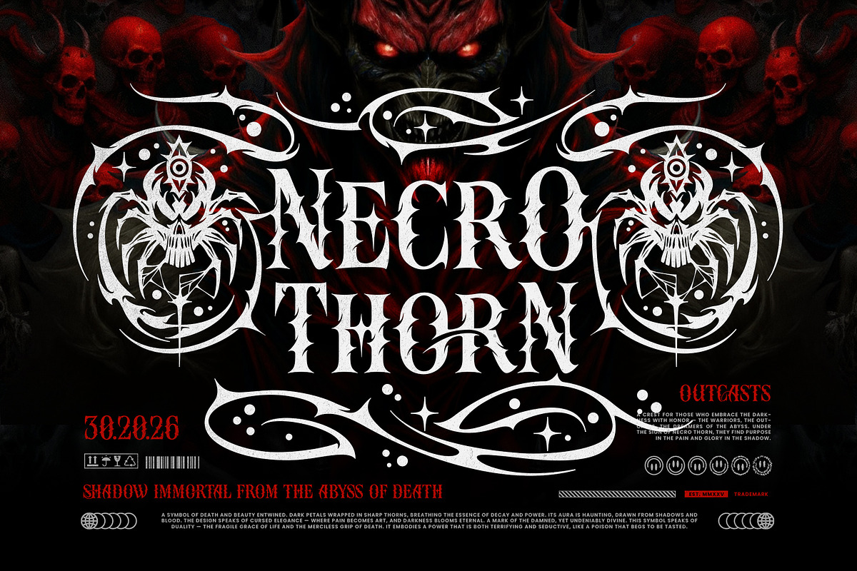 Reptilian Stinger Typeface, a Serif Font by alit design (Photo 4 of 19)