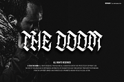 Vergaoh | All Caps Blackletter Font, a Blackletter Font by Denustudios (Thumbnail 5 of 12)
